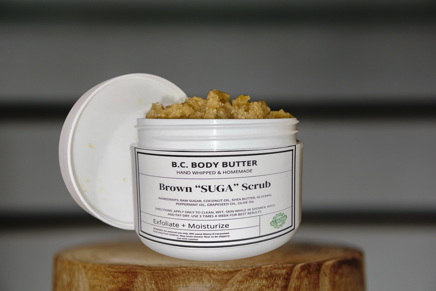 Brown “SUGA” Scrub