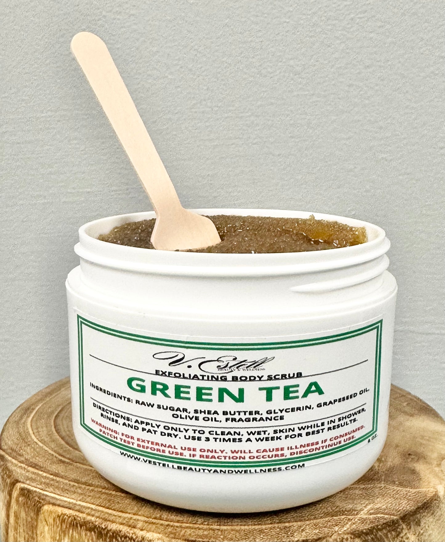 Green Tea “SUGA” Scrub