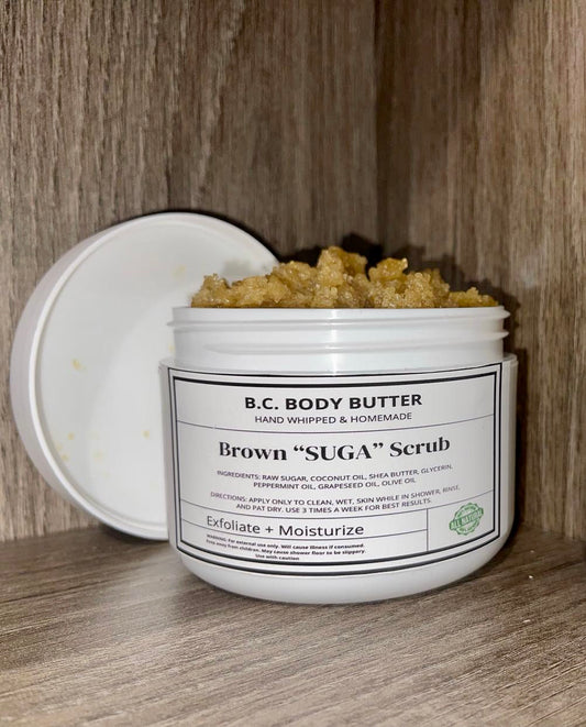 Brown “SUGA” Scrub